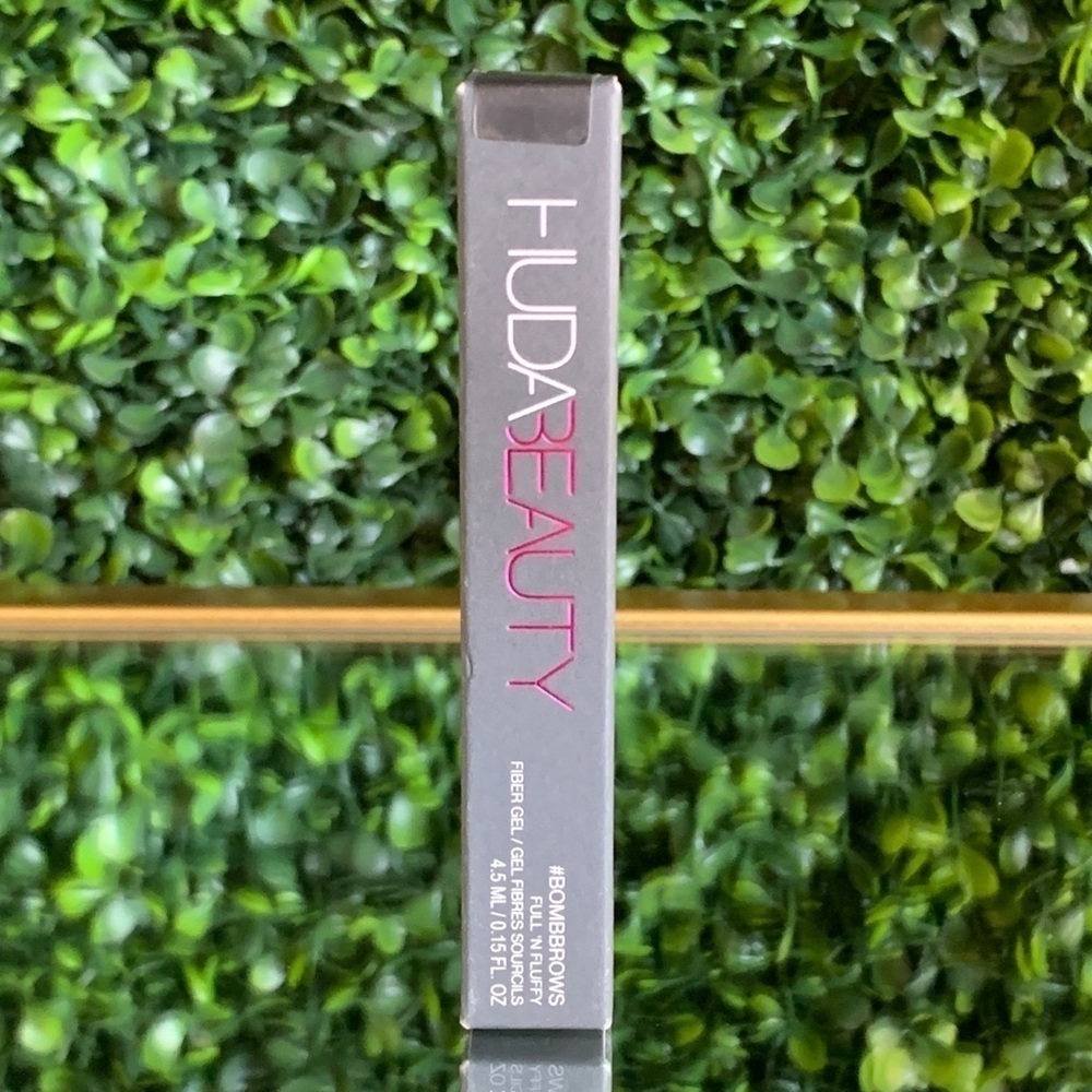 Huda Beauty SOFT BLACK 8 BombBrows Full n Fluffy Fiber Brow Gel | NEW | BOMBBROW - Picture 11 of 14